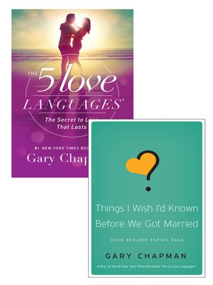 cover image of The 5 Love Languages/Things I Wish I'd Known Before We Got Married Set